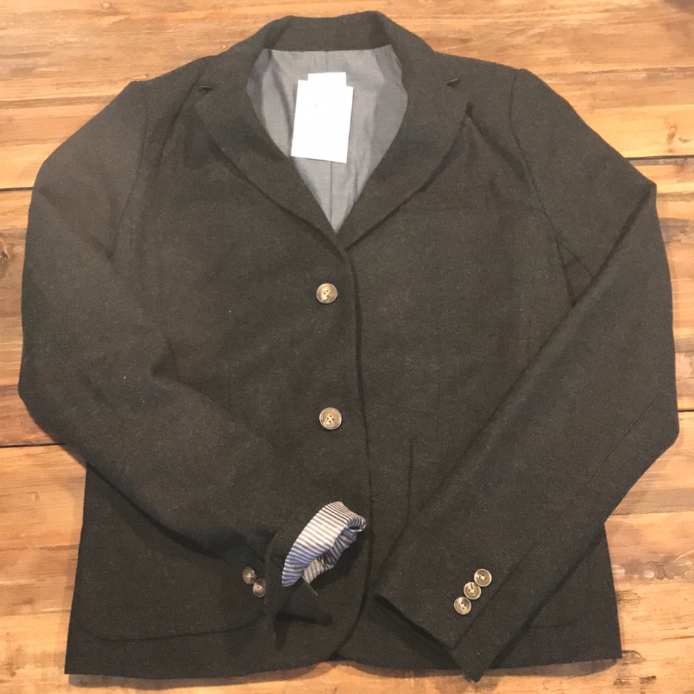 Gap charcoal gray blazer
